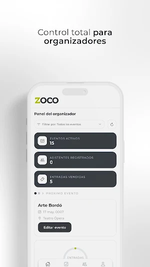 Zoco Tickets Screenshot 2