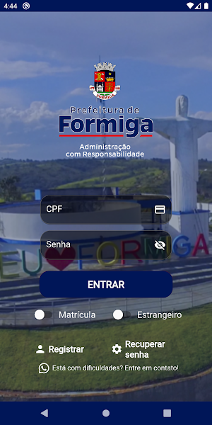 App Formiga Screenshot 0