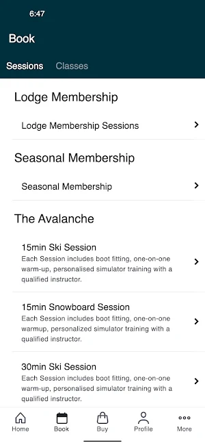Off-Piste Ski and Snowboard Screenshot 1