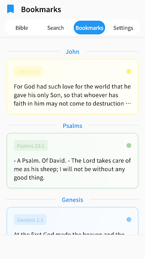 Global Bible - Offline Bible Screenshot 2