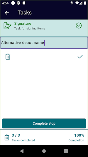 BlueRock Driver App Screenshot 2