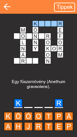 Keresztrejtvény Screenshot 0