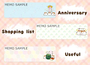 Sticky Note Mitarashi Nyanko Screenshot 3