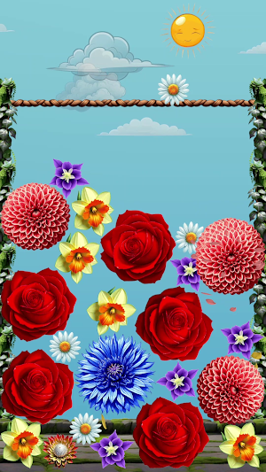 Merge Flowers 2048 Screenshot 1