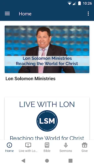 Lon Solomon Ministries Screenshot 0