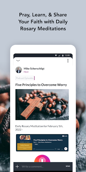 Daily Rosary Meditations Screenshot 0