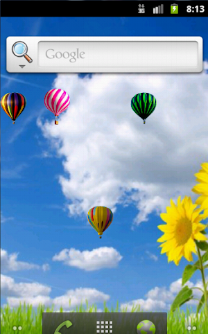 Balloons Live Wallpaper Free Screenshot 0