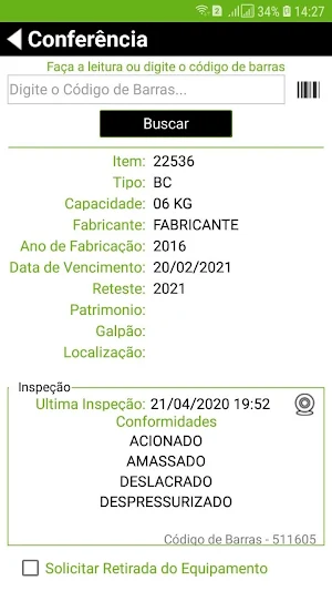 CAD Inspex - Auditoria Screenshot 2