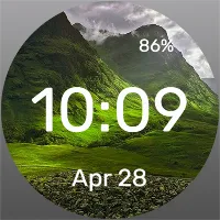 Green Paradise - Watch Face