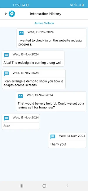 Smart Chat CRM Screenshot 2