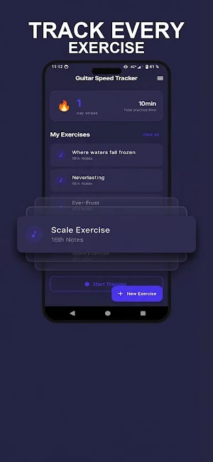 Guitar Speed Trainer Screenshot 2