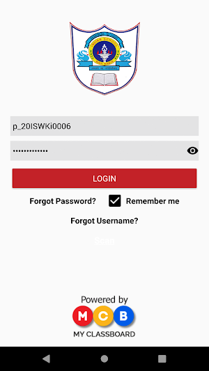 ISWKi Parent Portal Screenshot 1