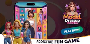 Model Dressup Fashion Game Screenshot 0