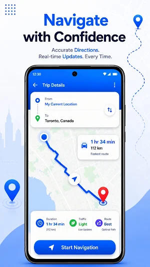 GPS Map: Live Navigation Screenshot 3