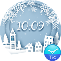 TicWatch Christmas Snow