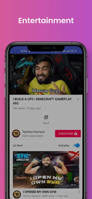 Daily Tube - Daily Tube Player Screenshot 1
