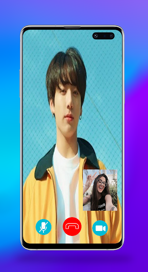 Jungkook Call You - Jungkook BTS Fake Video Call Screenshot 0