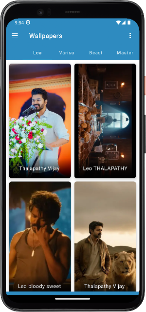 LEO Thalapathy Vijay Wallpaper Screenshot 2