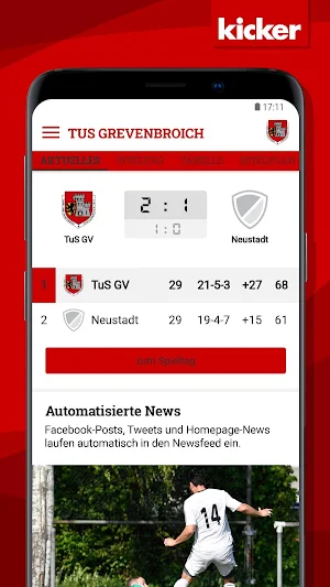 TuS GV Screenshot 1