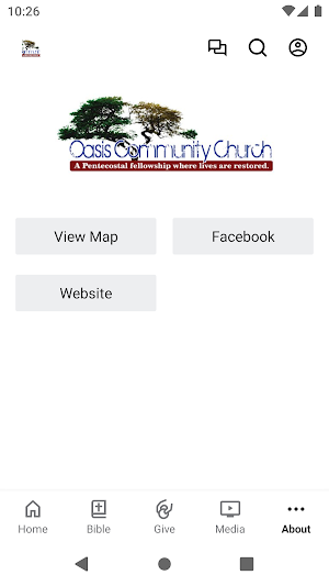 Oasis Community Church Muskoge Screenshot 2