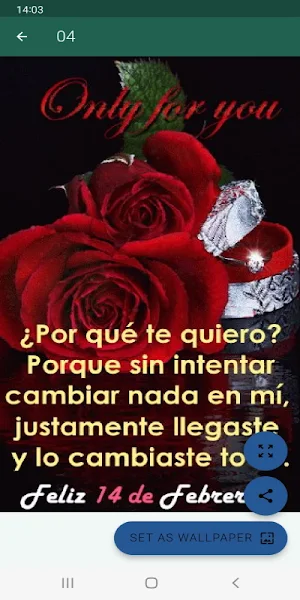 Feliz Día de San Valentín Screenshot 1