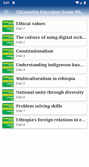 Citizenship Education Grade 9 Screenshot 0