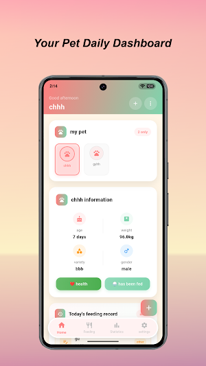 PetCare+ Screenshot 2