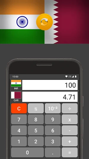 Indian Rupee / Qatari Rial Screenshot 0