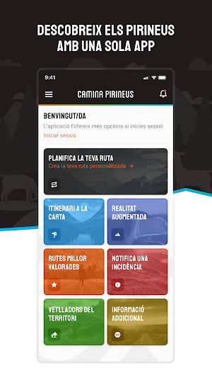 Camina Pirineus Screenshot 1