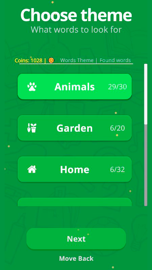Word Search: Find All Letters Screenshot 2