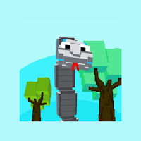 Blocky Snake 3D