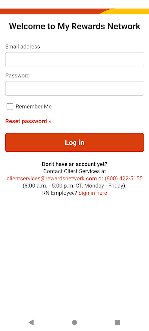 Rewards Network Screenshot 0