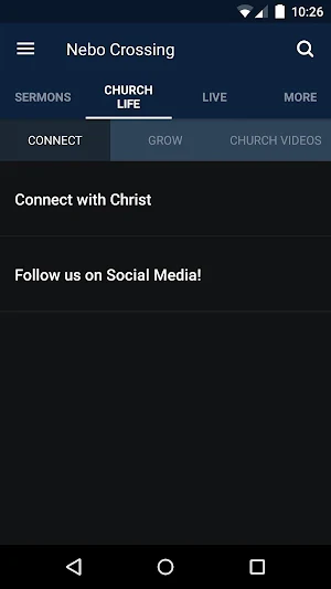 Nebo Crossing Church Screenshot 2