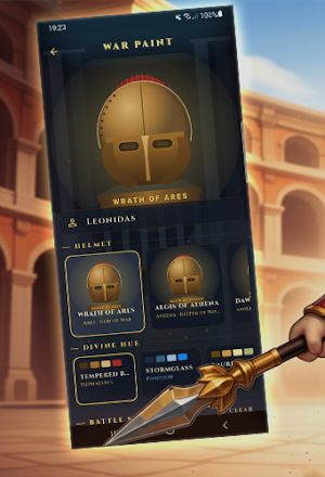 Ironhelm Odyssey Helmet Game Screenshot 0