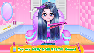 Cosplay Girl Hair Salon Screenshot 1