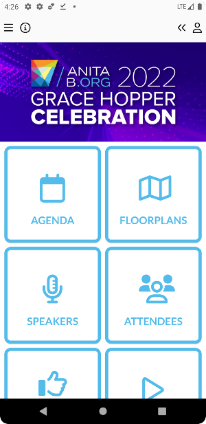 2022 Grace Hopper Celebration Screenshot 2