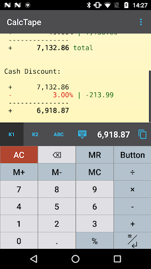 CalcTape Calculator with Tape screenshot 8