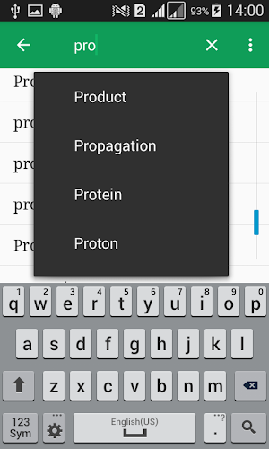 Chemistry Dictionary Offline Screenshot 1