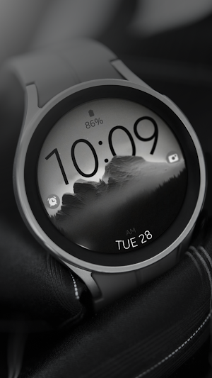 Mountain minimal watch face Screenshot 3