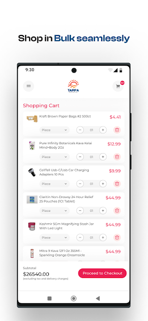 Tampa Wholesale B2B Screenshot 3