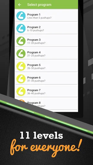 100 Push-ups workout Screenshot 1