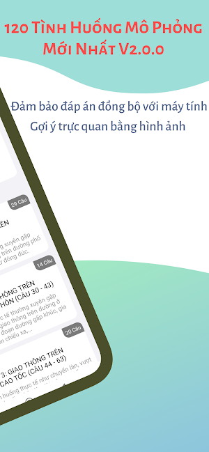 120 Câu Mô Phỏng V2.0.0 Screenshot 1