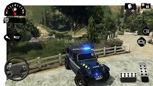 American Police Jeep Driving: Police Games 2021 Screenshot 0