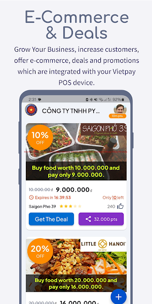 Vietpay Business Screenshot 2