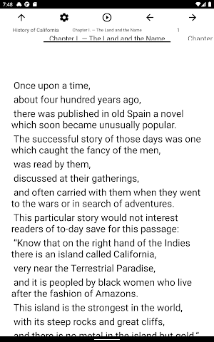Book, History of California Screenshot 3
