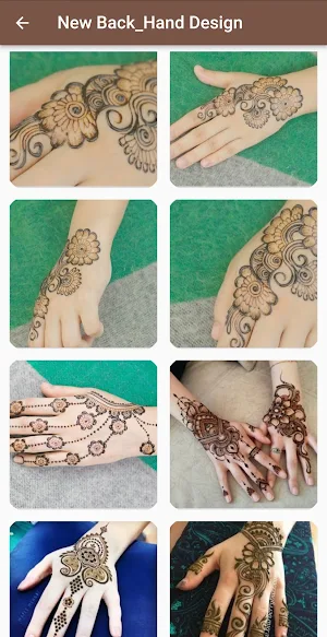 New Mehndi Design Screenshot 1