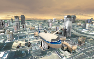 Flight Simulator: City Plane Screenshot 0