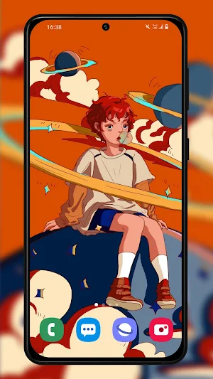 Anime wallpaper background Screenshot 2