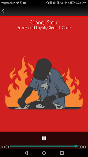Hip-Hop Online Radio Screenshot 2