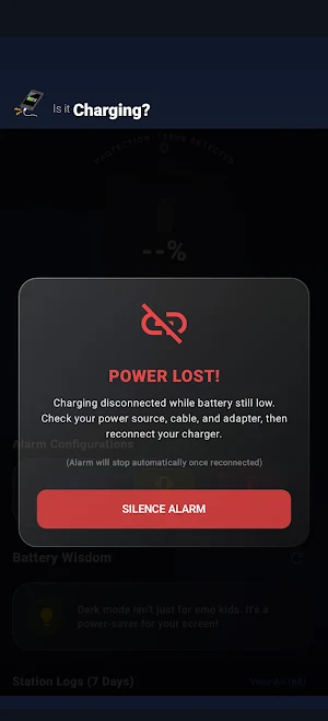 Is It Charging? Screenshot 1